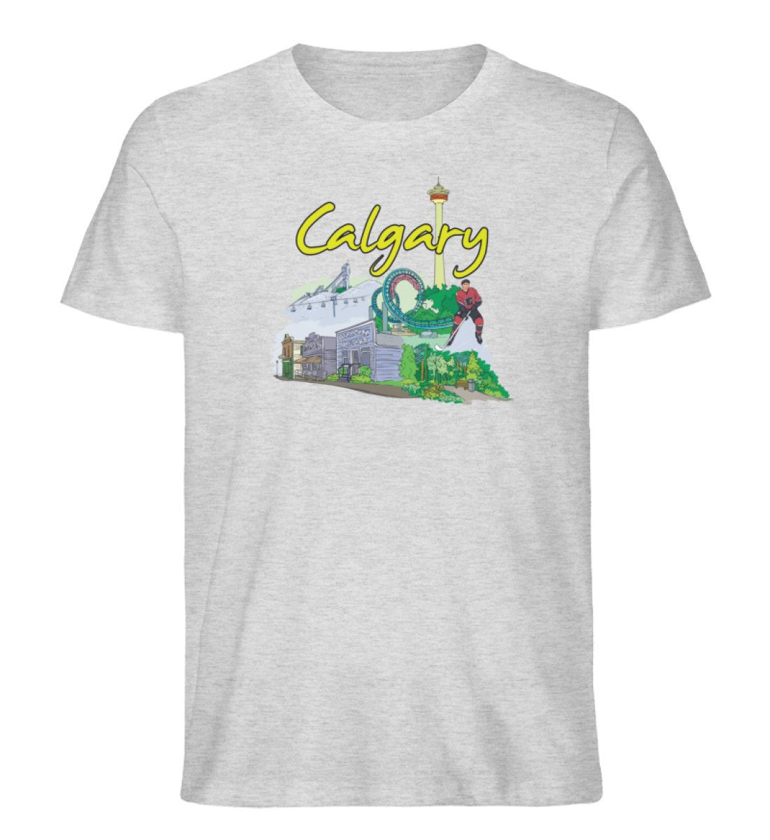 Calgary - Herren Premium Organic Shirt - AQ.Vogue
