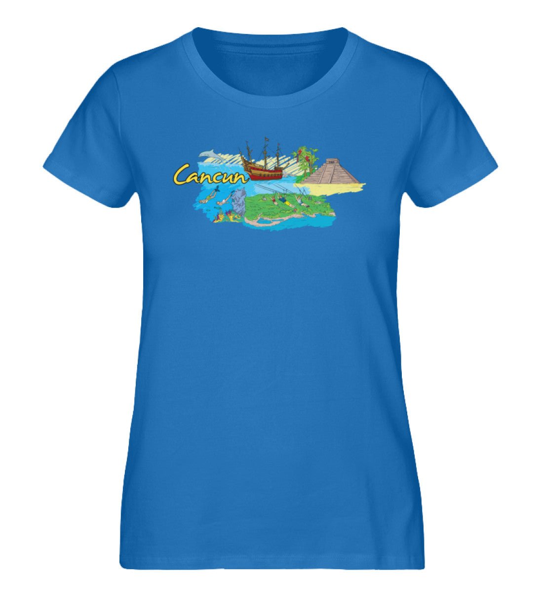 Cancun - Damen Premium Organic Shirt - AQ.Vogue