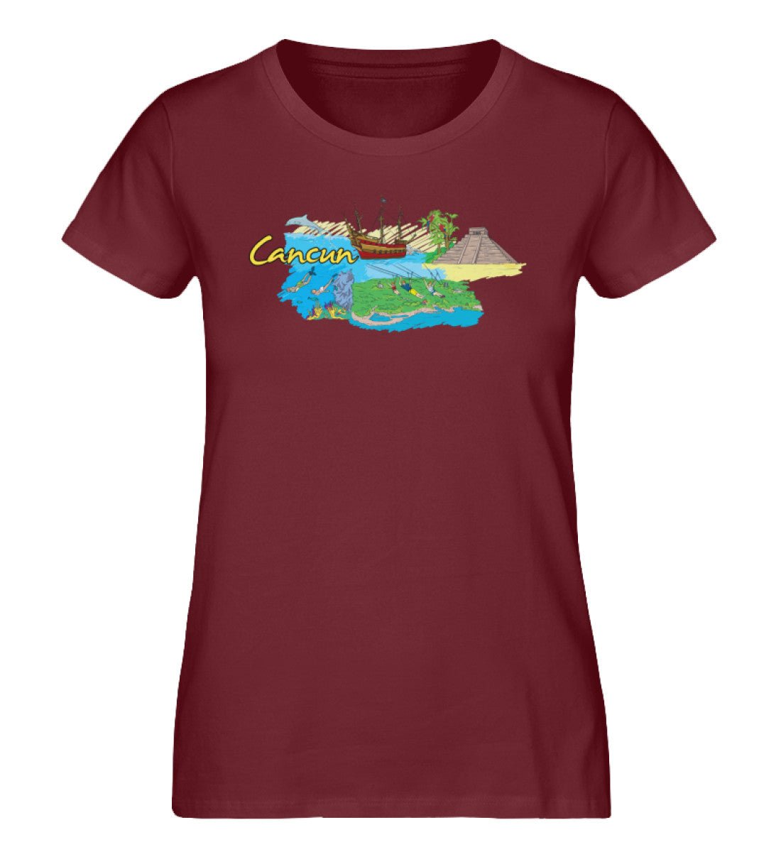 Cancun - Damen Premium Organic Shirt - AQ.Vogue