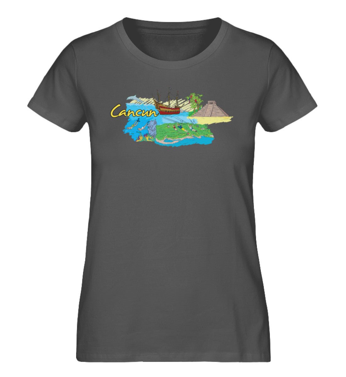 Cancun - Damen Premium Organic Shirt - AQ.Vogue