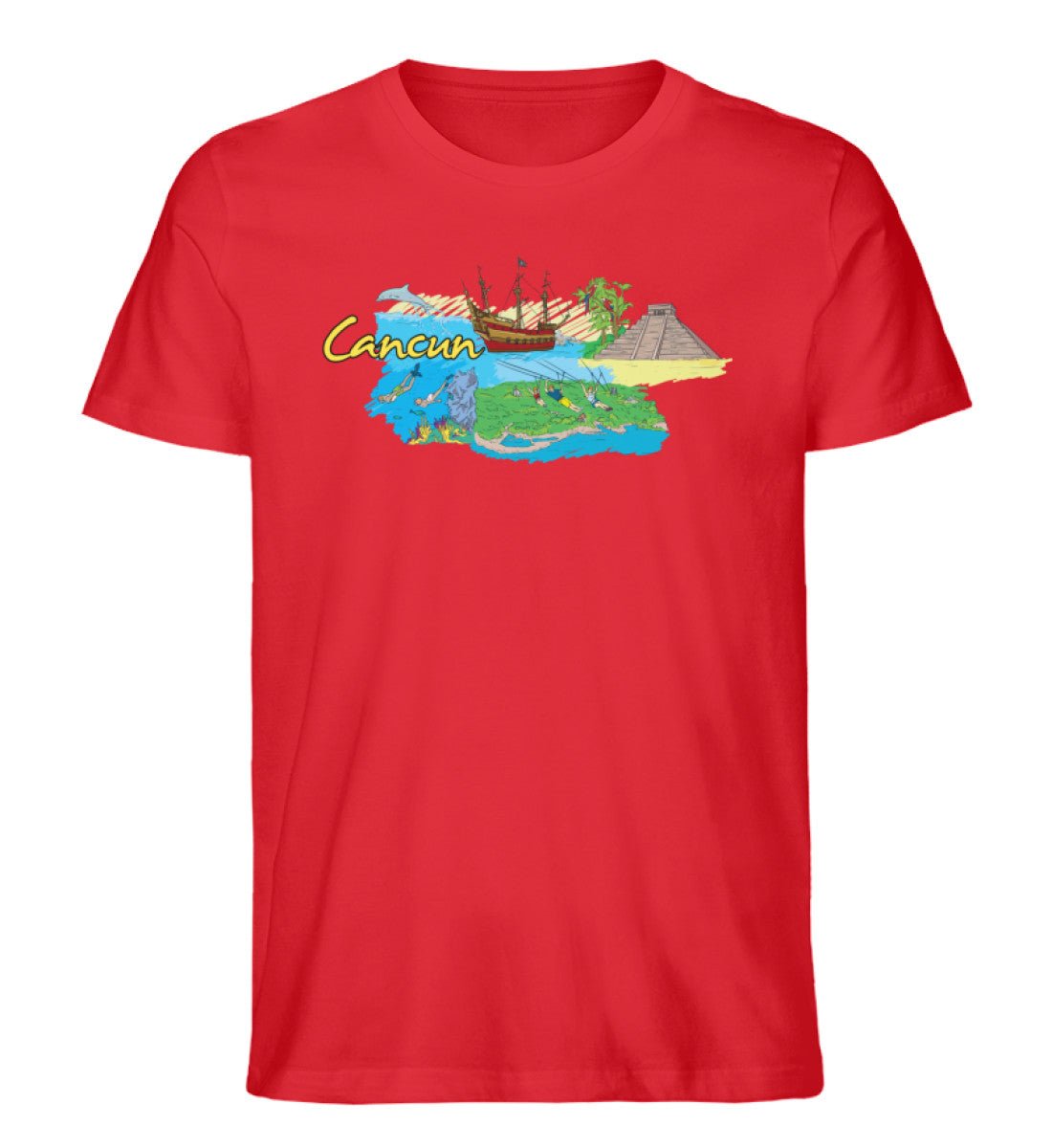 Cancun - Herren Premium Organic Shirt - AQ.Vogue