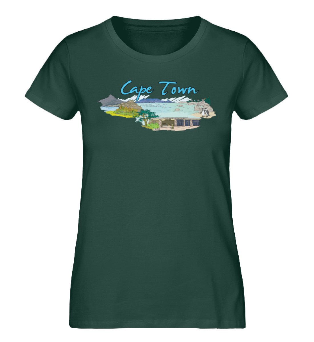 Capetown - Damen Premium Organic Shirt - AQ.Vogue