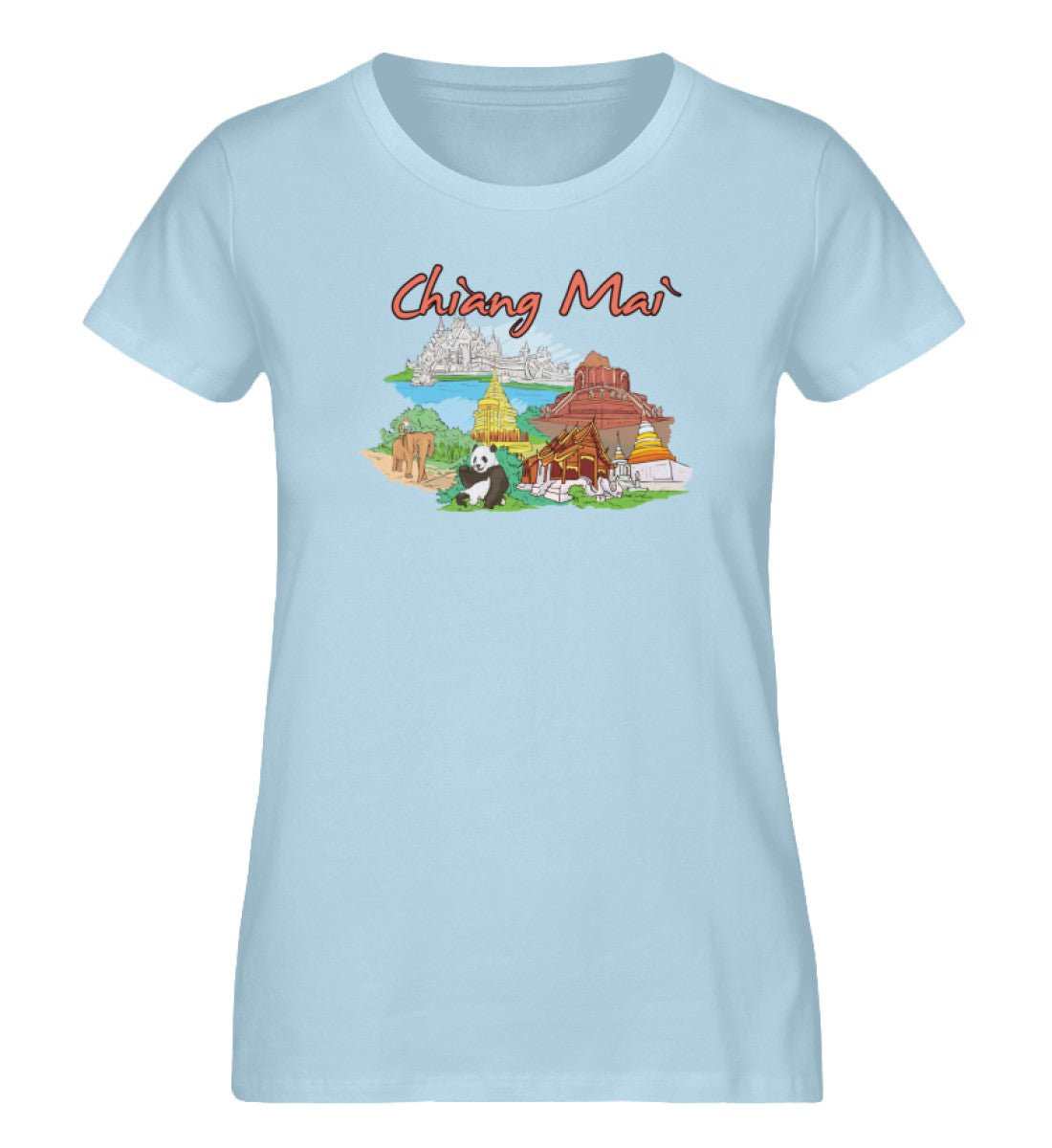 Chiang Mai - Damen Premium Organic Shirt - AQ.Vogue