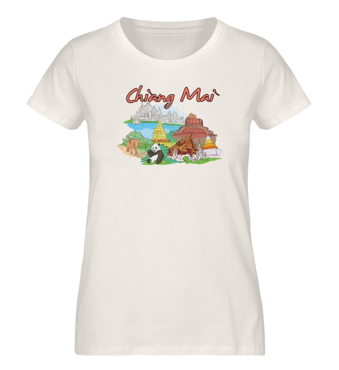 Chiang Mai - Damen Premium Organic Shirt - AQ.Vogue