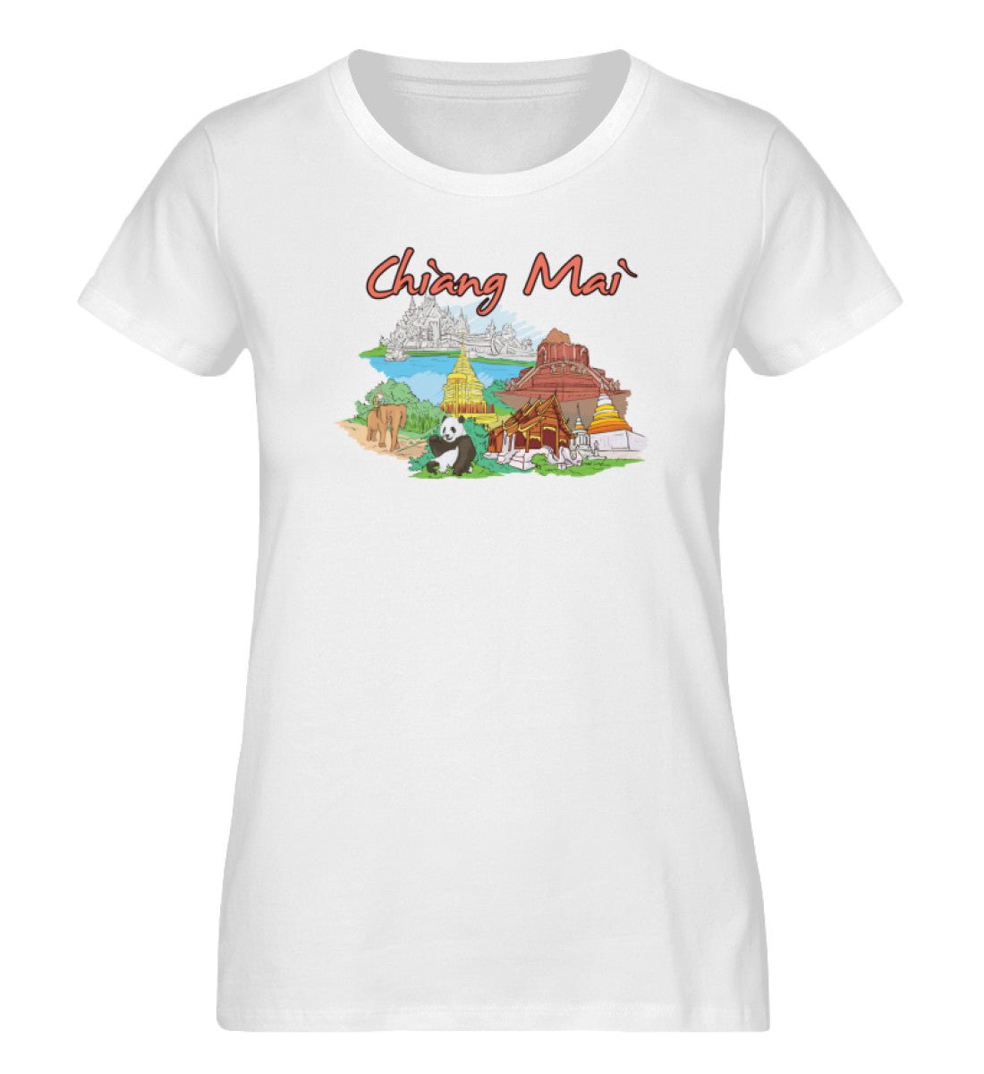 Chiang Mai - Damen Premium Organic Shirt - AQ.Vogue