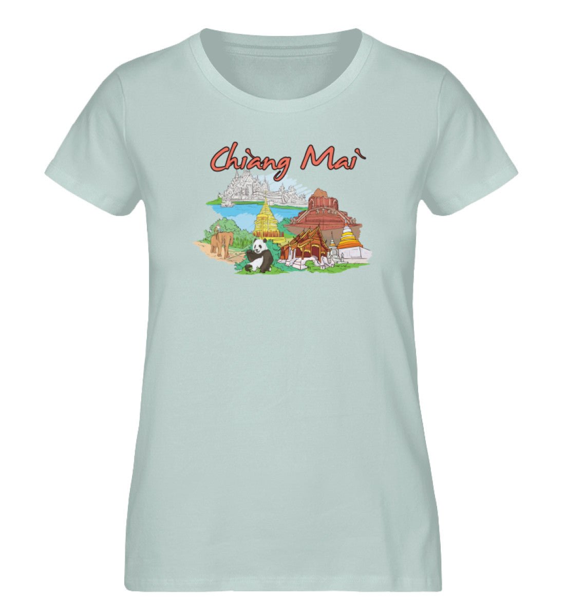 Chiang Mai - Damen Premium Organic Shirt - AQ.Vogue