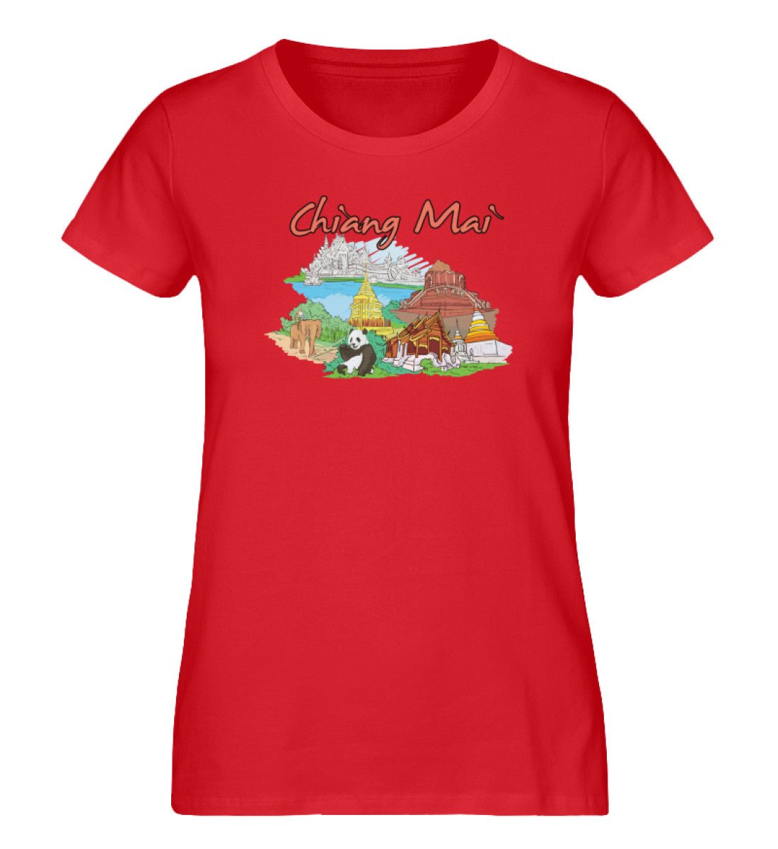 Chiang Mai - Damen Premium Organic Shirt - AQ.Vogue