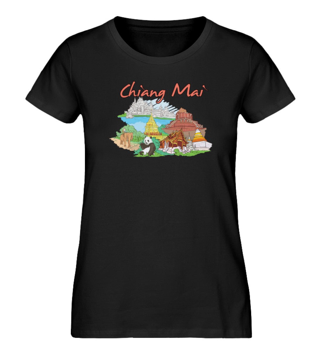 Chiang Mai - Damen Premium Organic Shirt - AQ.Vogue