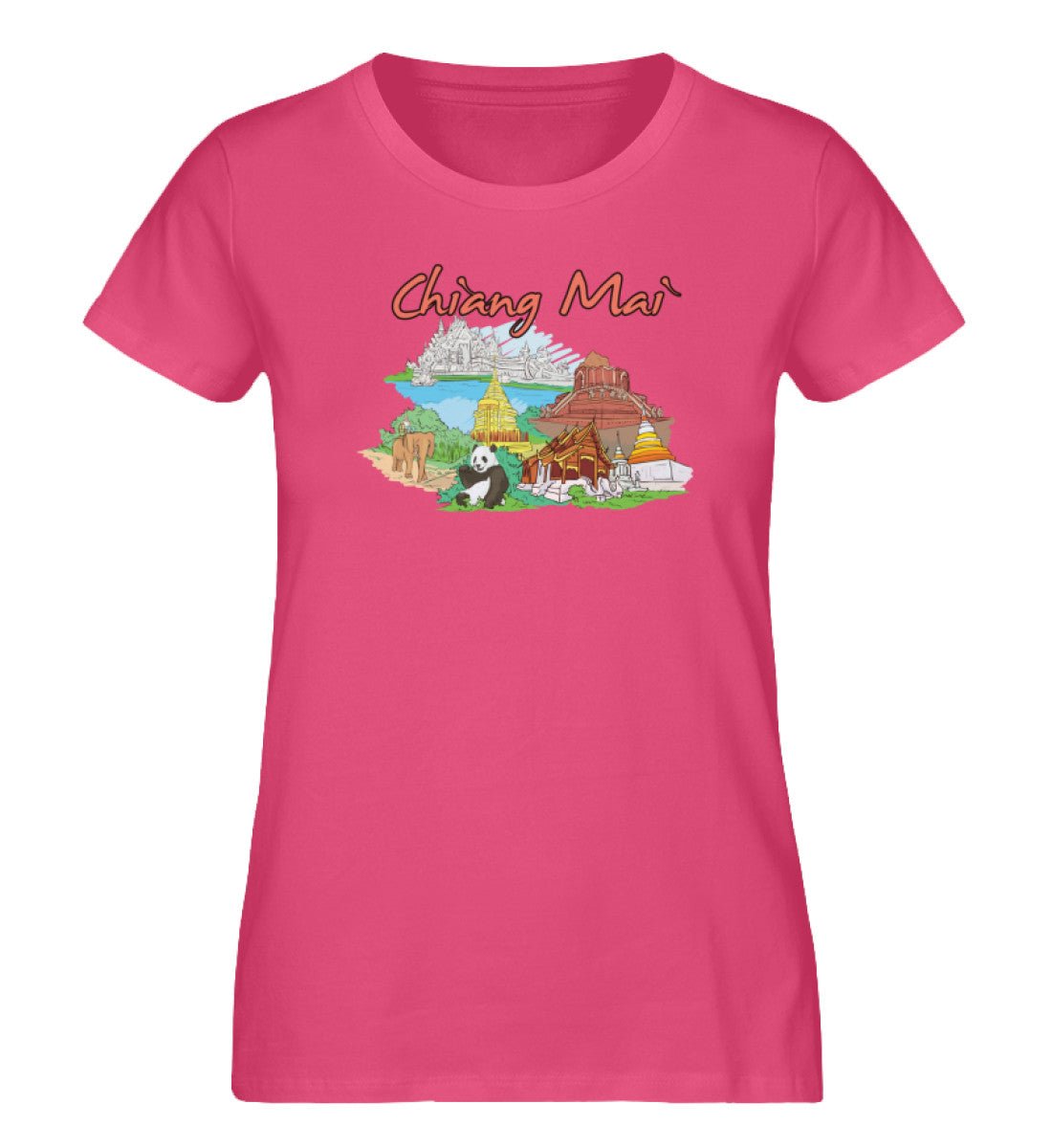 Chiang Mai - Damen Premium Organic Shirt - AQ.Vogue