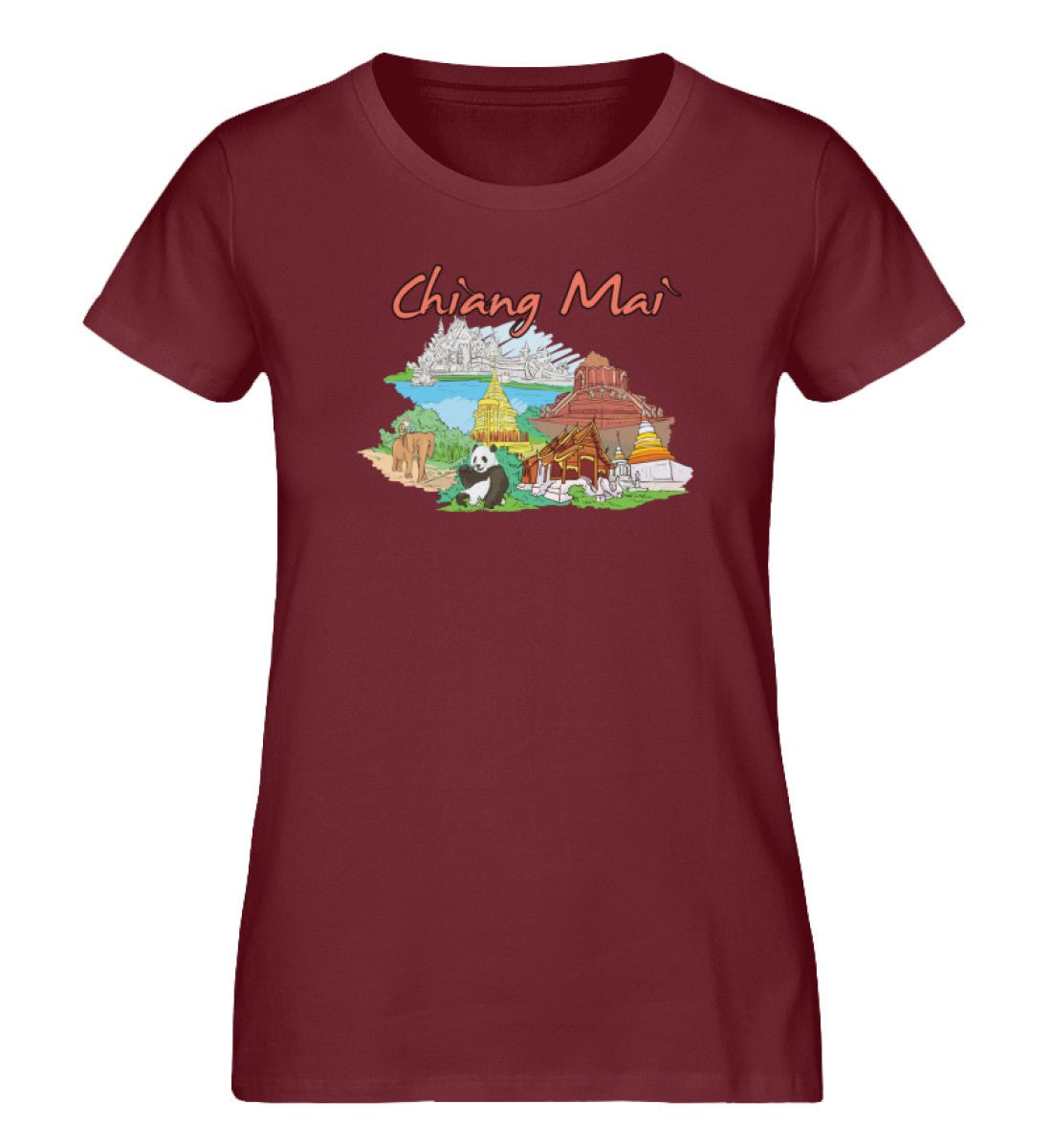 Chiang Mai - Damen Premium Organic Shirt - AQ.Vogue