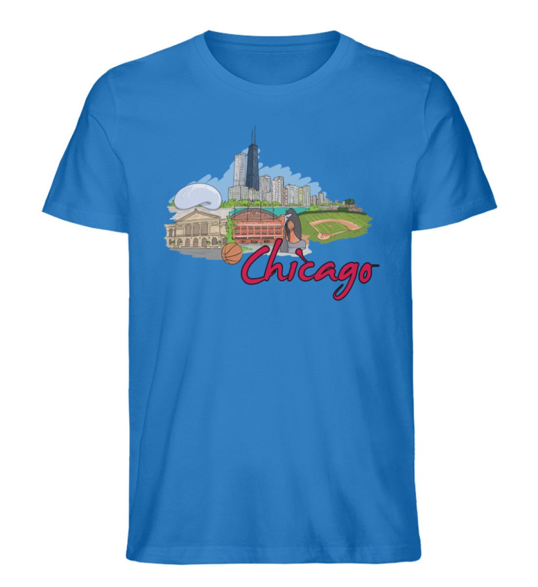 Chicago - Herren Premium Organic Shirt - AQ.Vogue