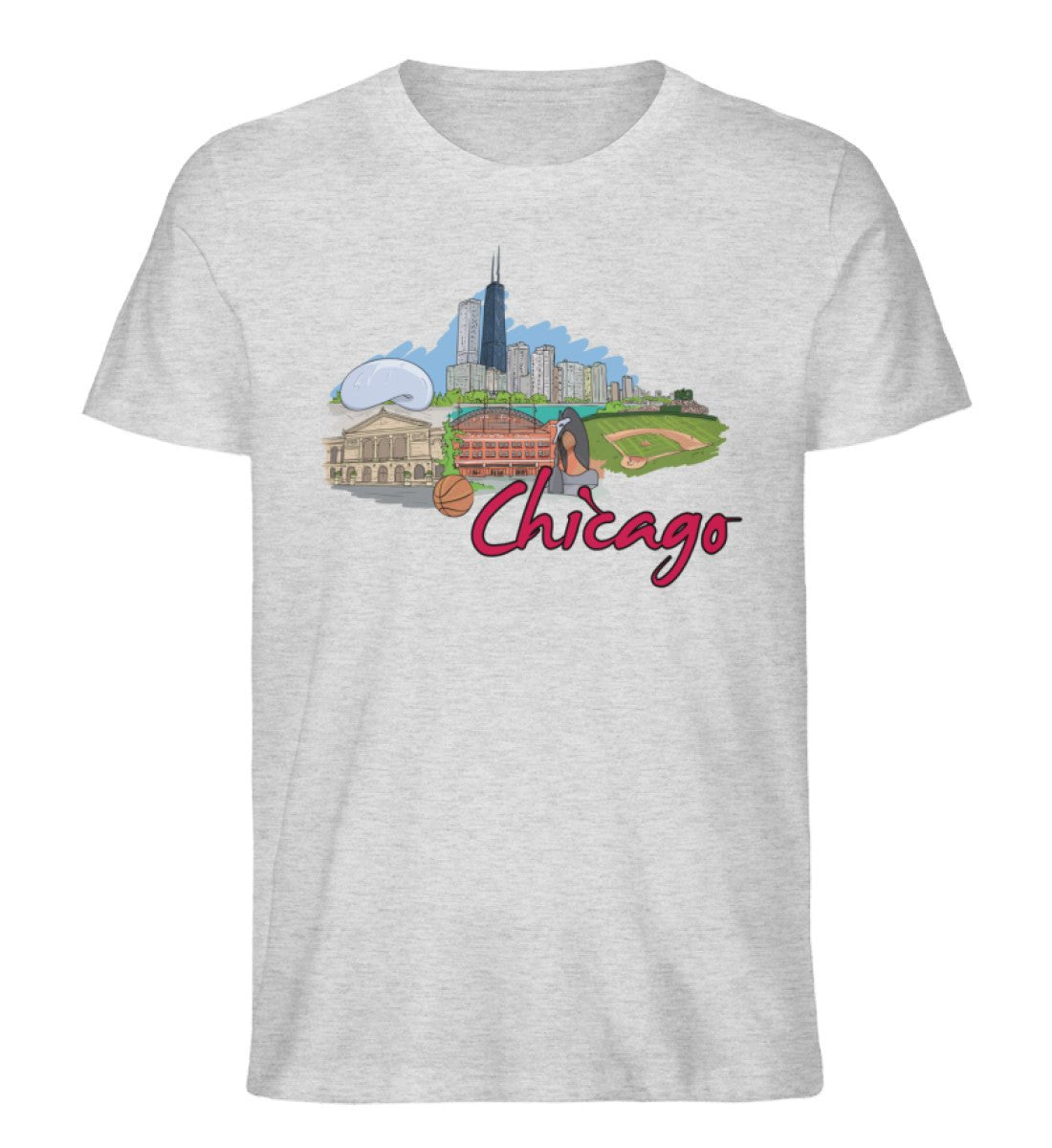 Chicago - Herren Premium Organic Shirt - AQ.Vogue