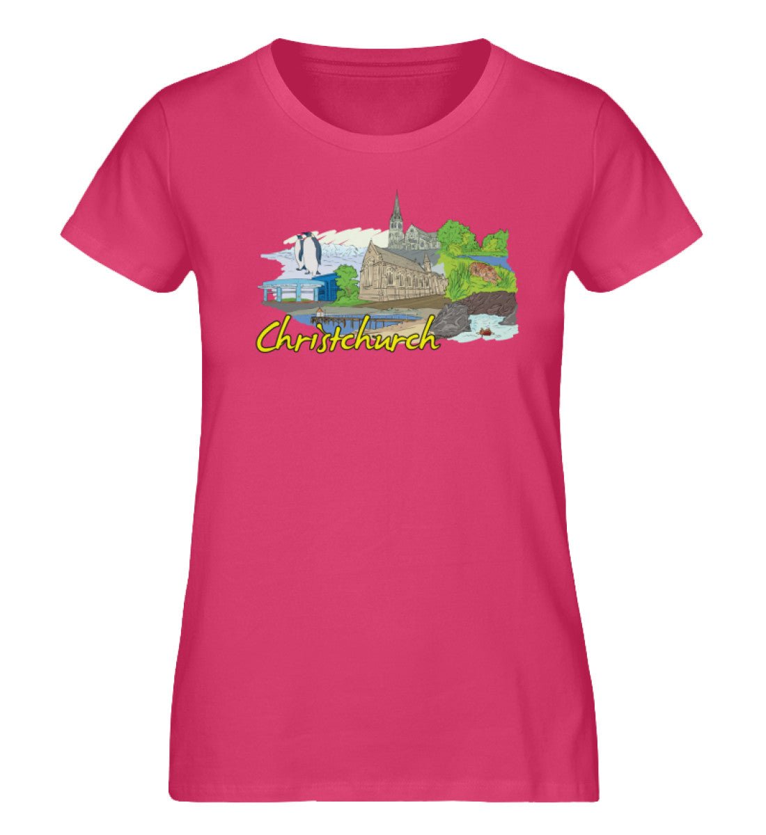 Christchurch - Damen Premium Organic Shirt - AQ.Vogue