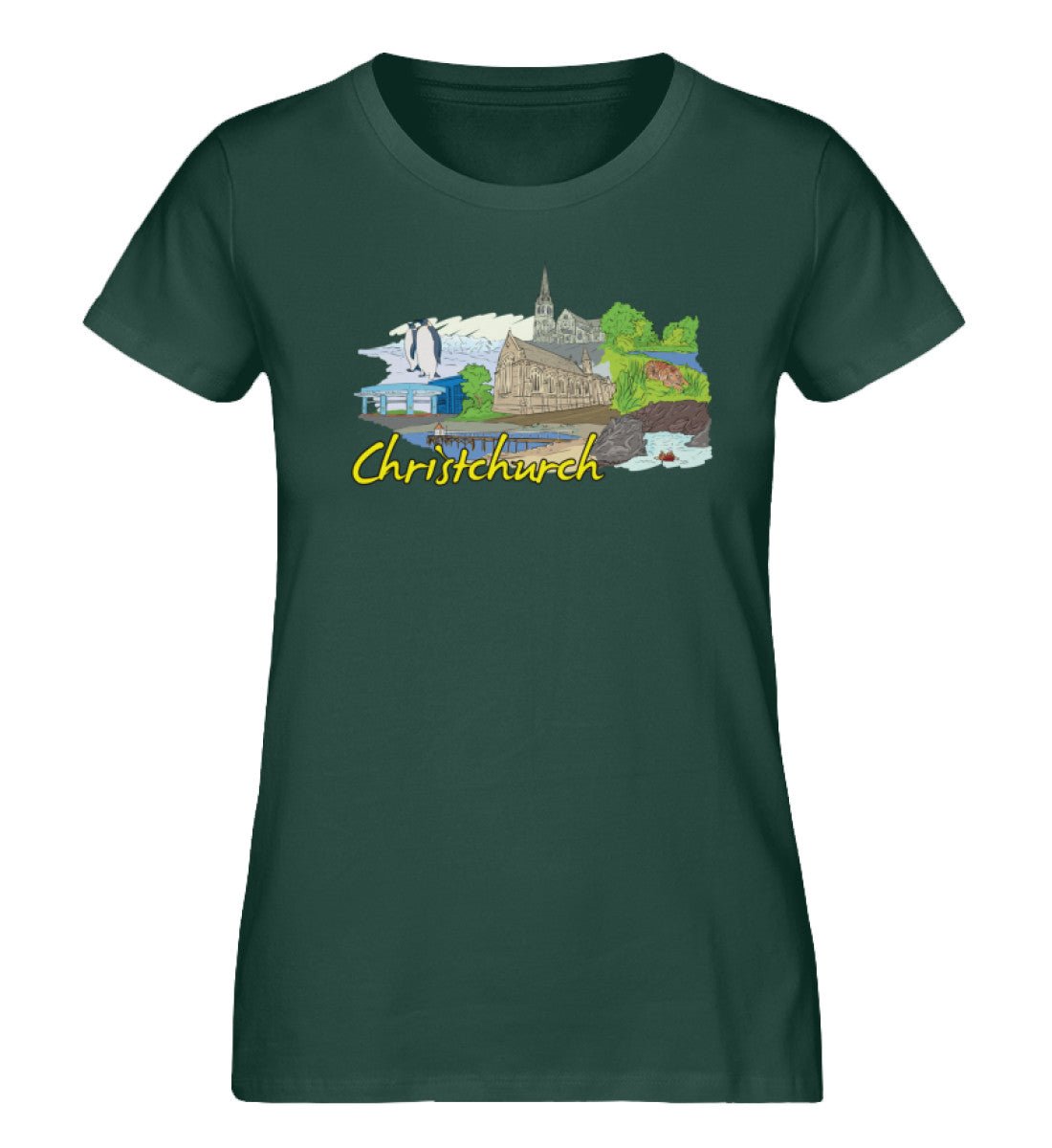 Christchurch - Damen Premium Organic Shirt - AQ.Vogue