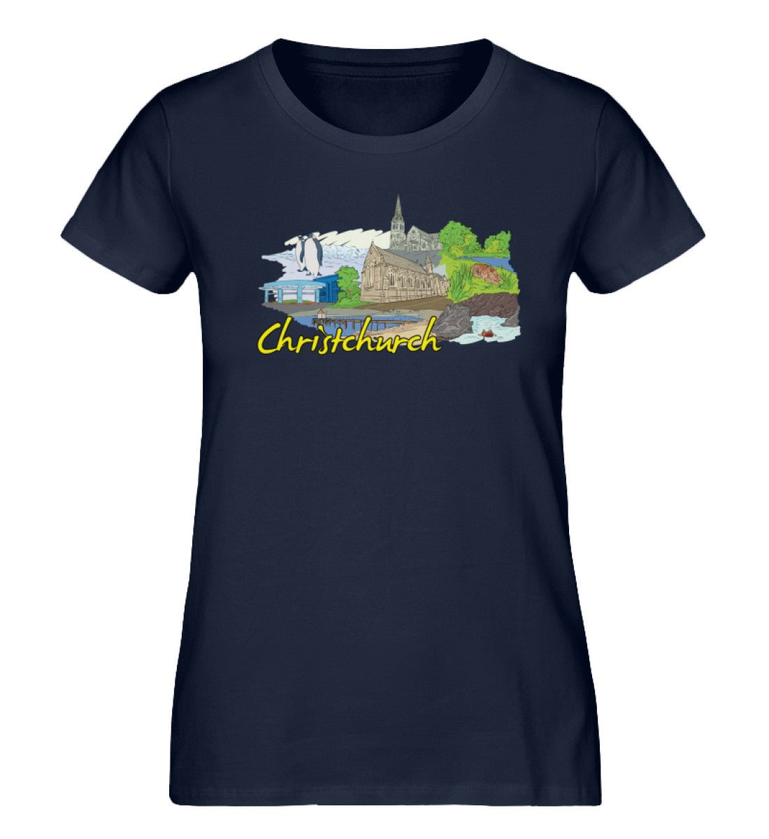 Christchurch - Damen Premium Organic Shirt - AQ.Vogue