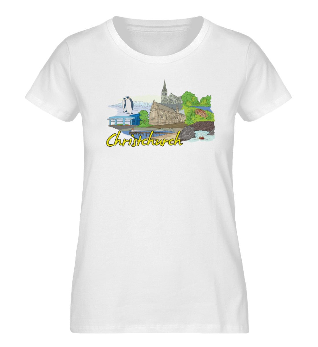 Christchurch - Damen Premium Organic Shirt - AQ.Vogue