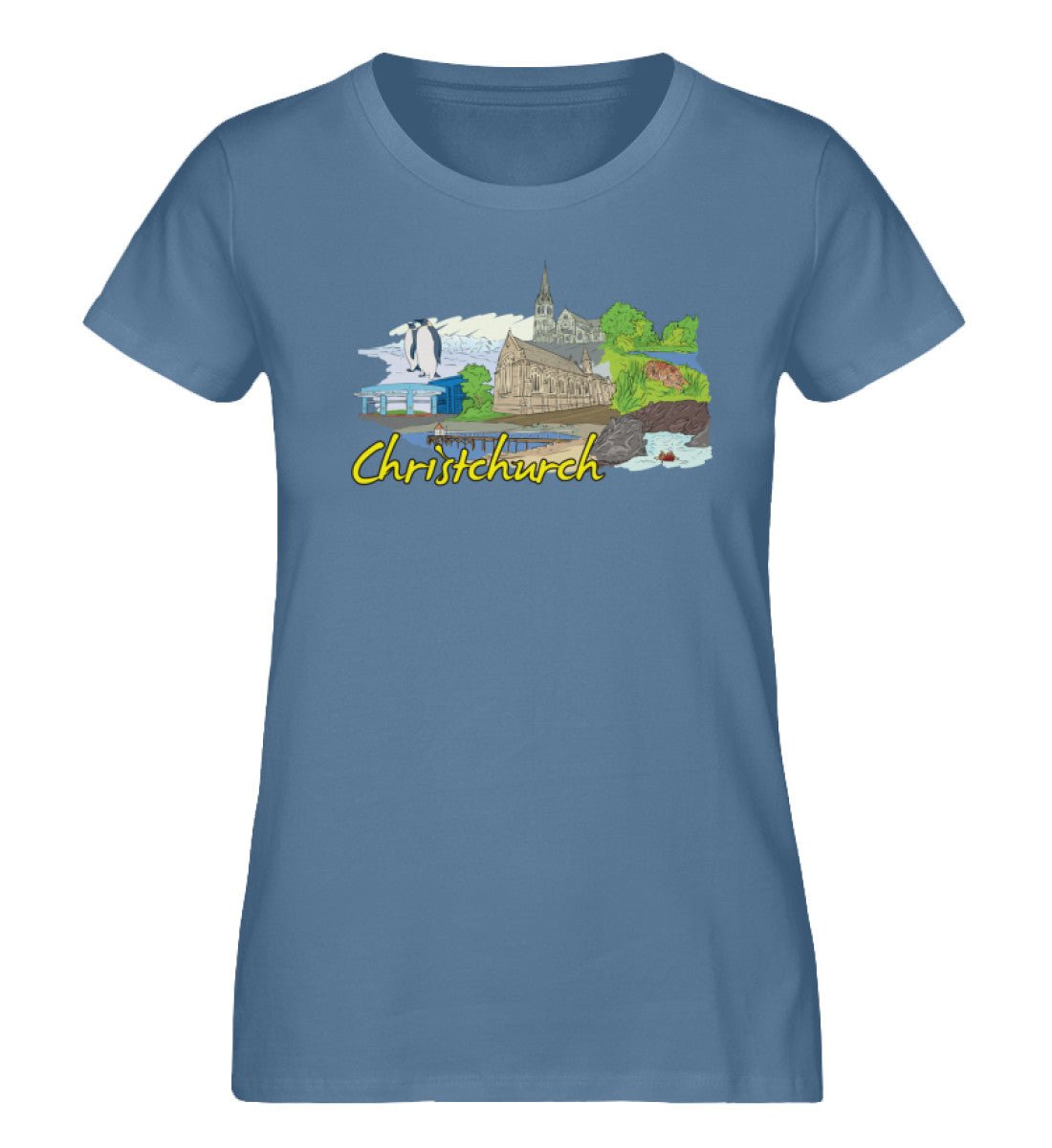 Christchurch - Damen Premium Organic Shirt - AQ.Vogue