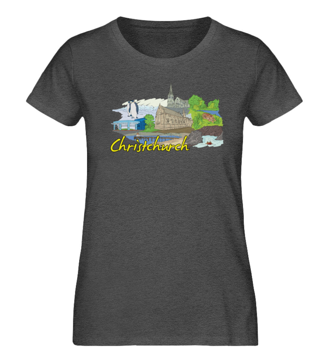 Christchurch - Damen Premium Organic Shirt - AQ.Vogue