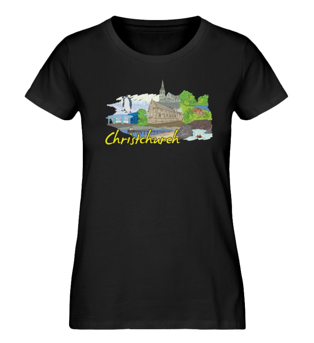 Christchurch - Damen Premium Organic Shirt - AQ.Vogue