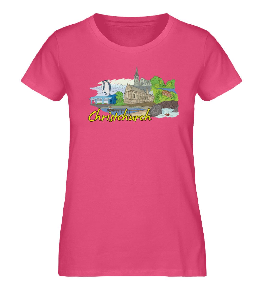 Christchurch - Damen Premium Organic Shirt - AQ.Vogue