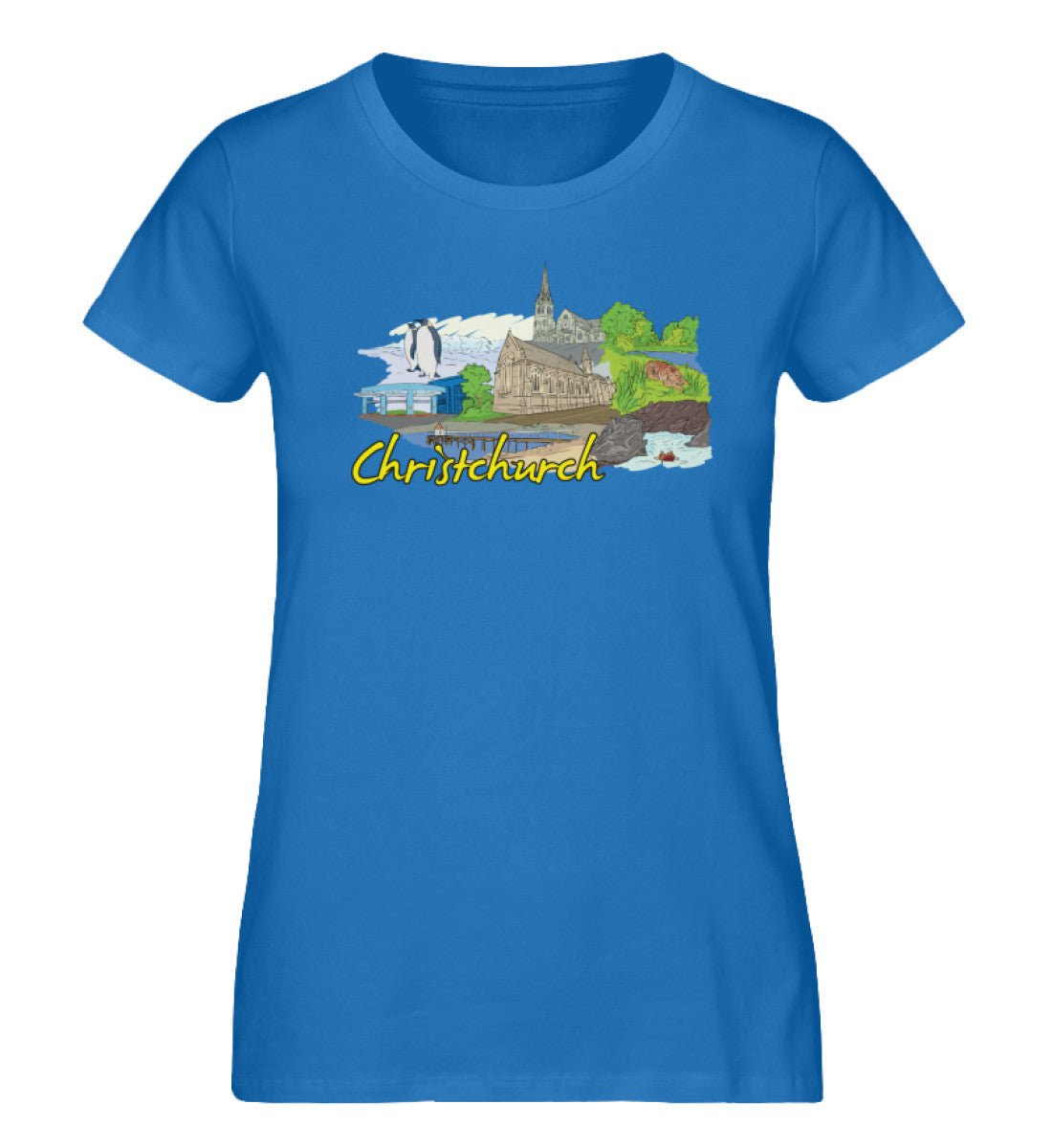 Christchurch - Damen Premium Organic Shirt - AQ.Vogue