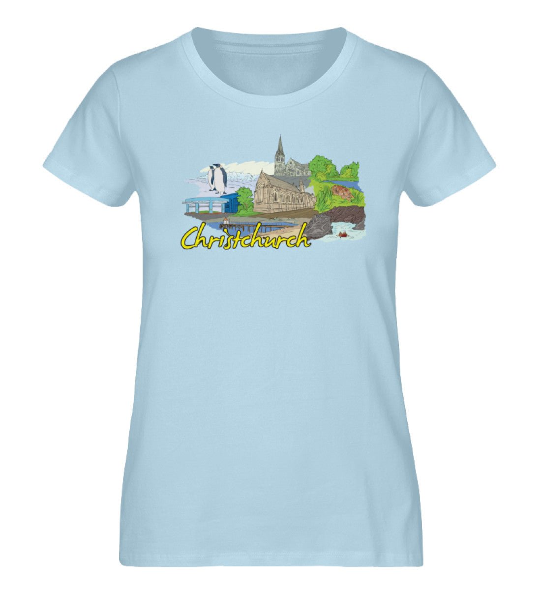Christchurch - Damen Premium Organic Shirt - AQ.Vogue