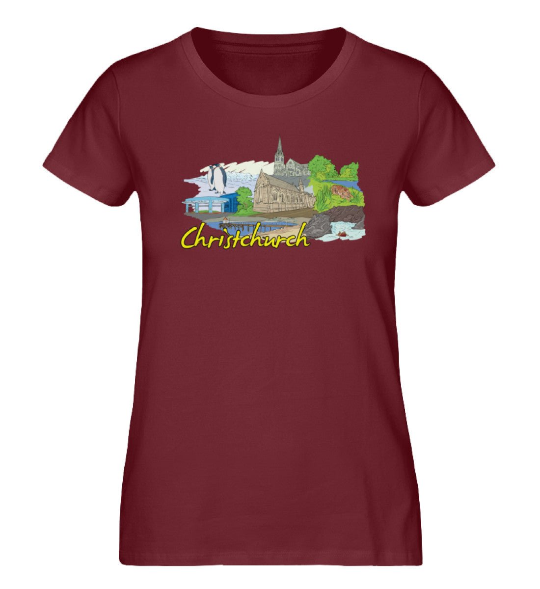 Christchurch - Damen Premium Organic Shirt - AQ.Vogue