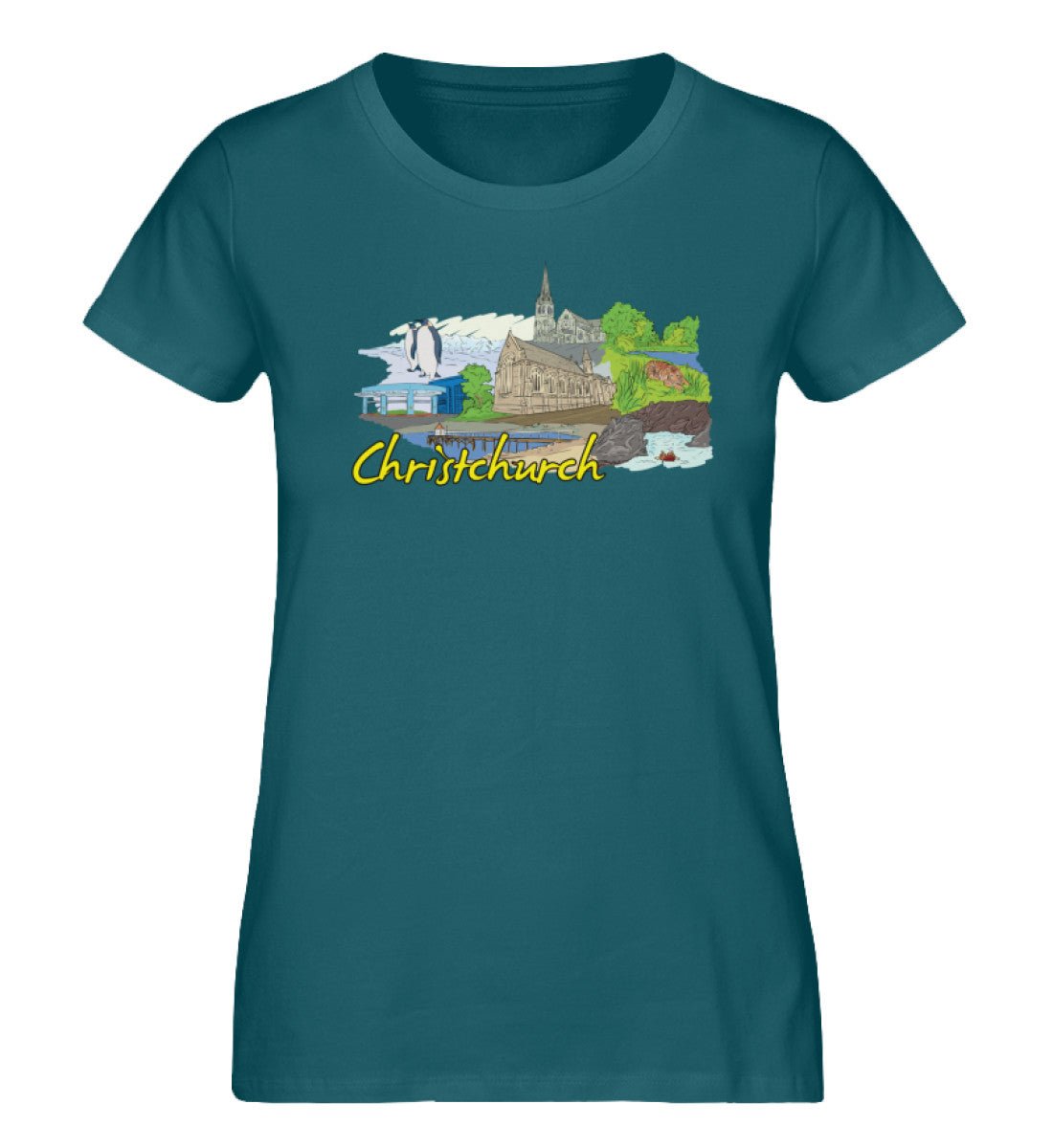 Christchurch - Damen Premium Organic Shirt - AQ.Vogue