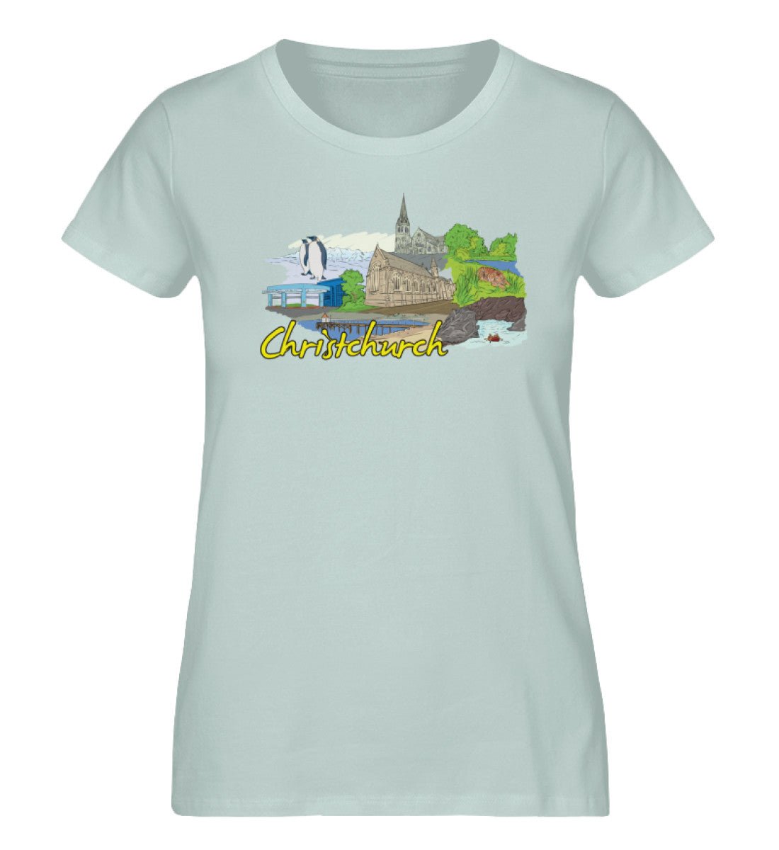 Christchurch - Damen Premium Organic Shirt - AQ.Vogue