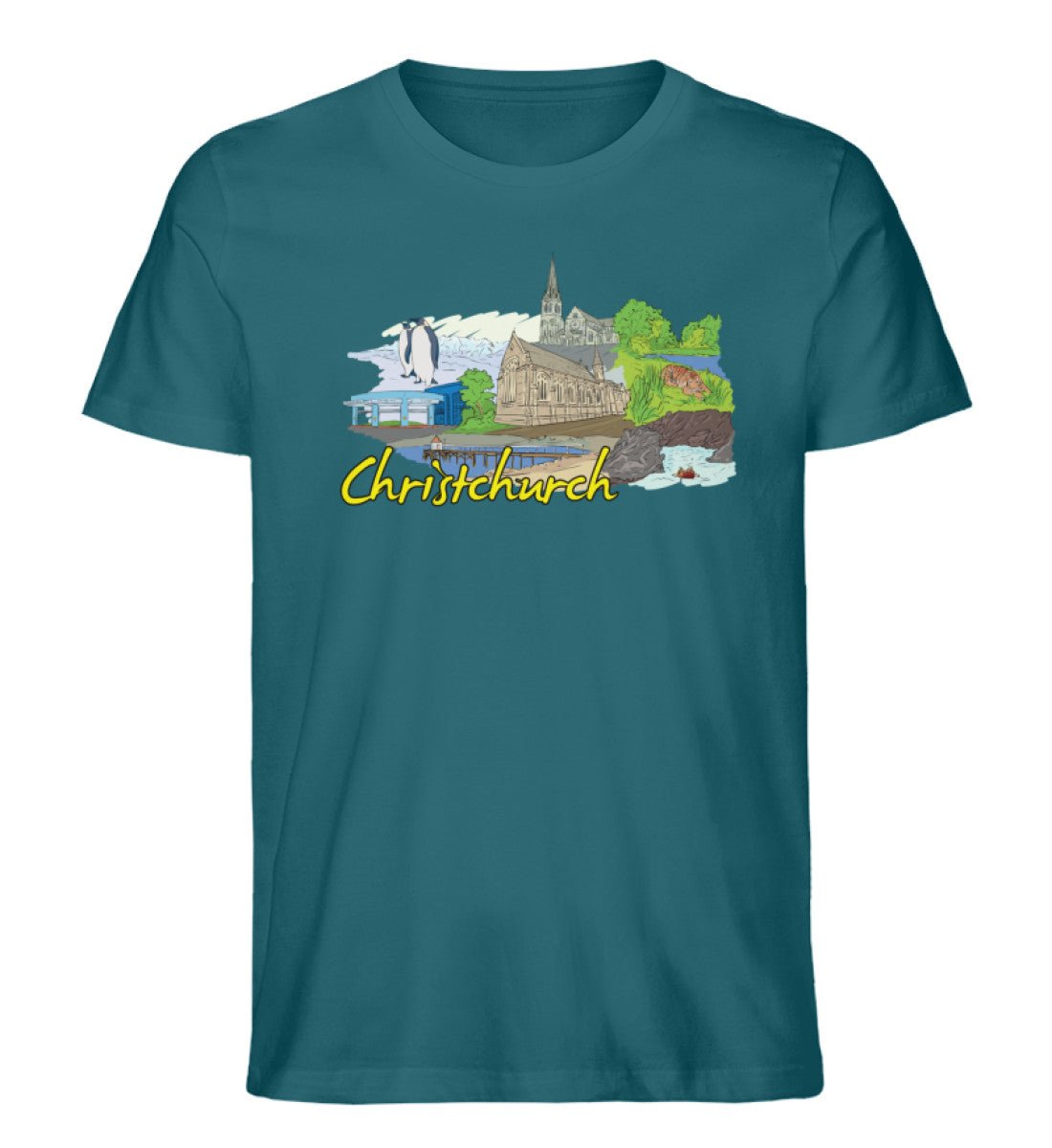 Christchurch - Herren Premium Organic Shirt - AQ.Vogue