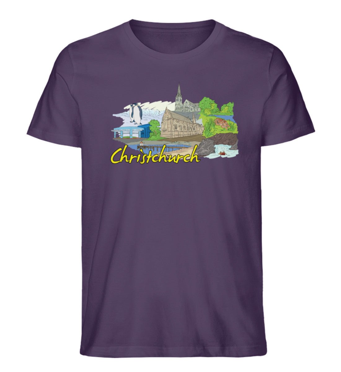 Christchurch - Herren Premium Organic Shirt - AQ.Vogue
