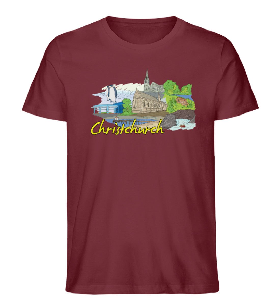 Christchurch - Herren Premium Organic Shirt - AQ.Vogue