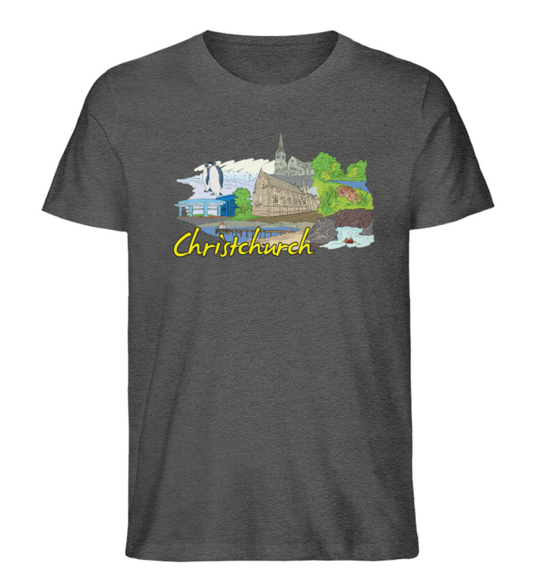 Christchurch - Herren Premium Organic Shirt - AQ.Vogue