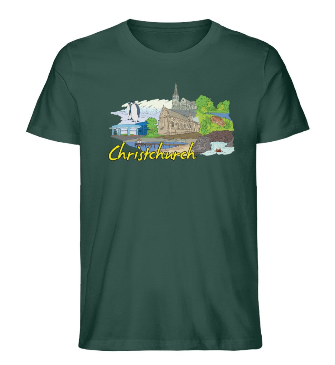 Christchurch - Herren Premium Organic Shirt - AQ.Vogue