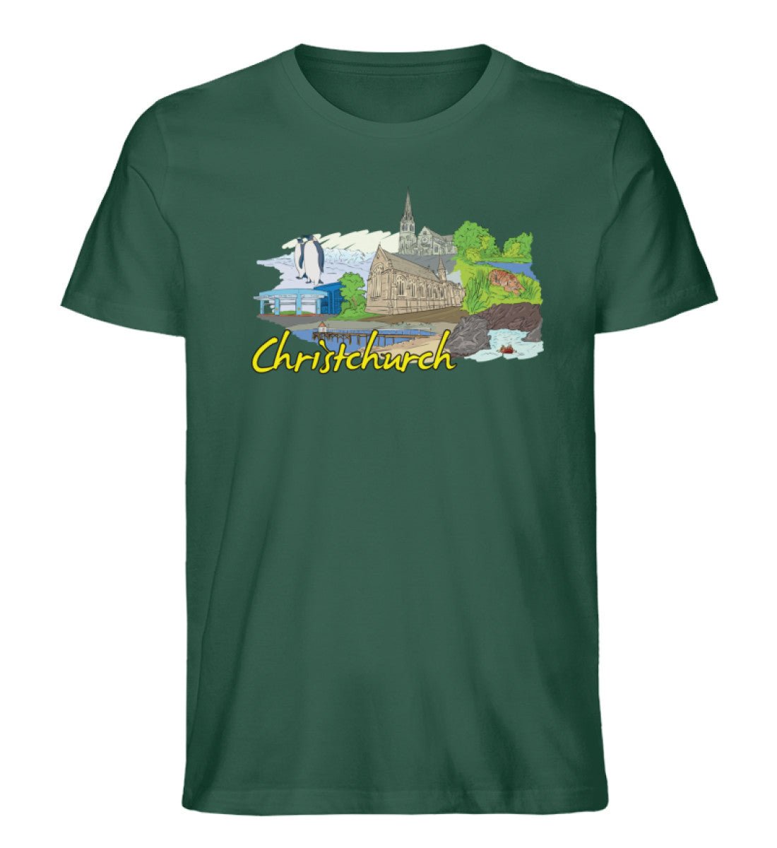 Christchurch - Herren Premium Organic Shirt - AQ.Vogue
