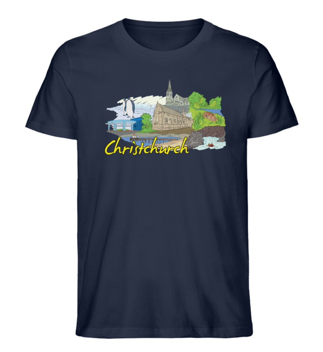 Christchurch - Herren Premium Organic Shirt - AQ.Vogue