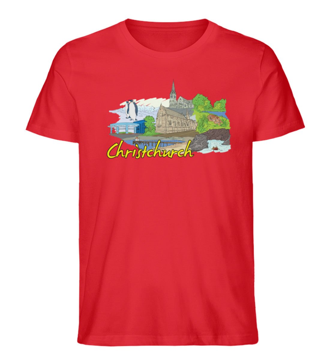Christchurch - Herren Premium Organic Shirt - AQ.Vogue