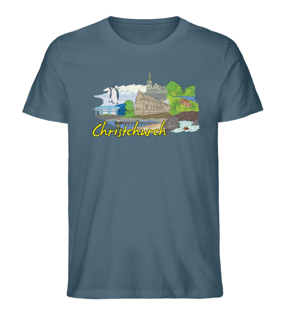 Christchurch - Herren Premium Organic Shirt - AQ.Vogue