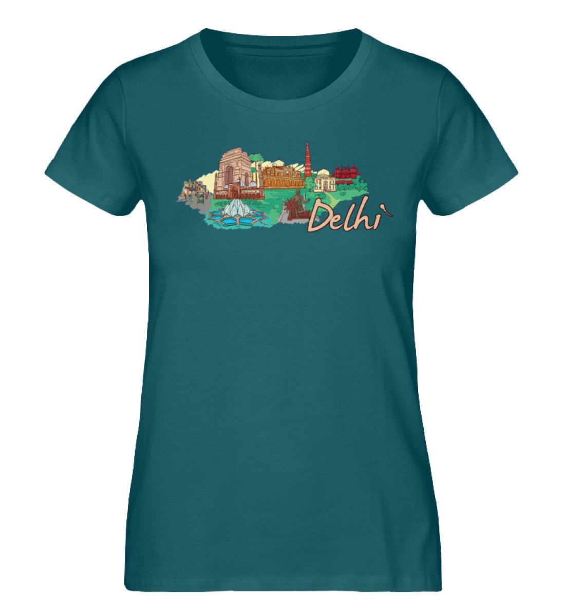 Delhi - Damen Premium Organic Shirt - AQ.Vogue