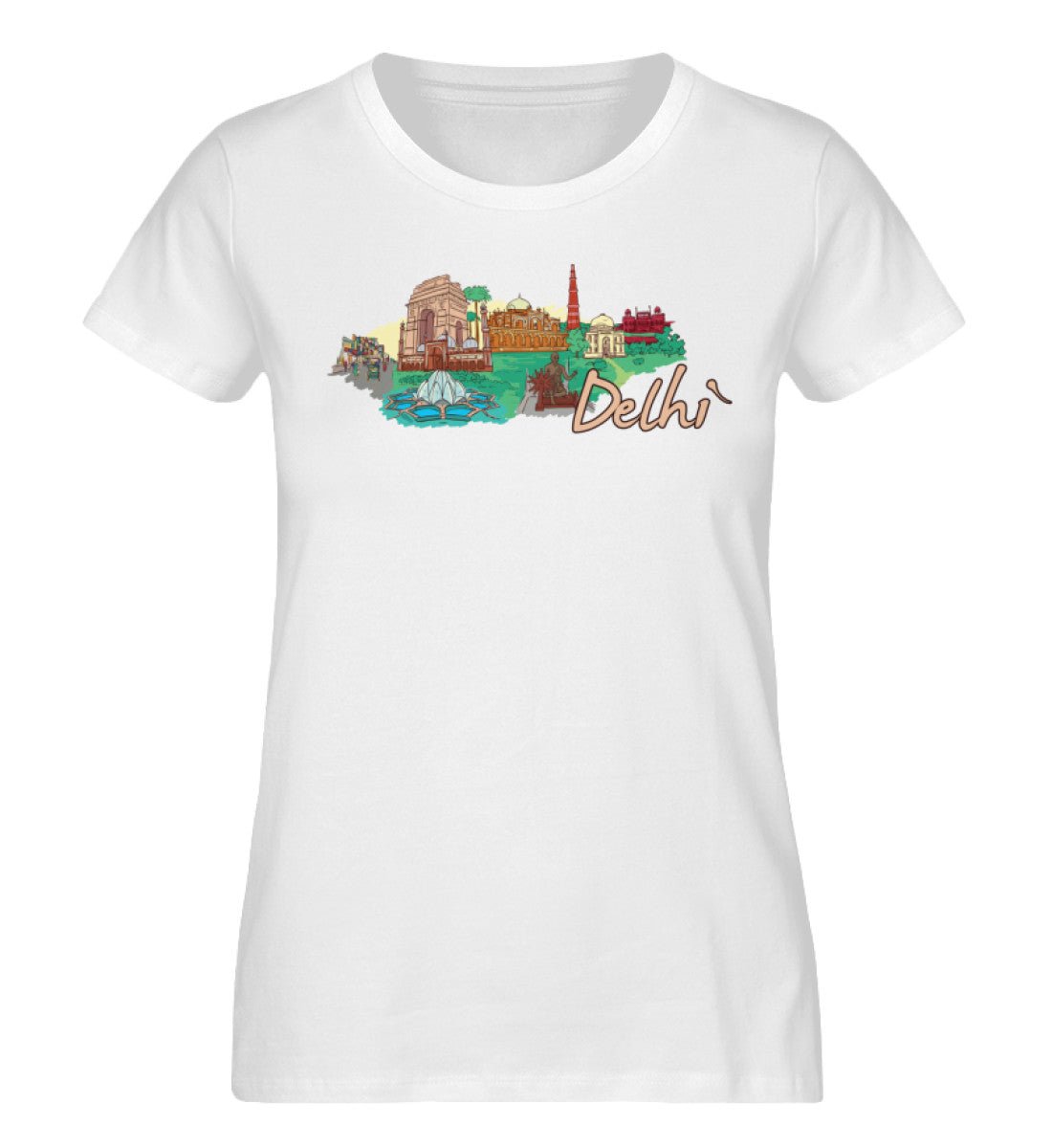 Delhi - Damen Premium Organic Shirt - AQ.Vogue