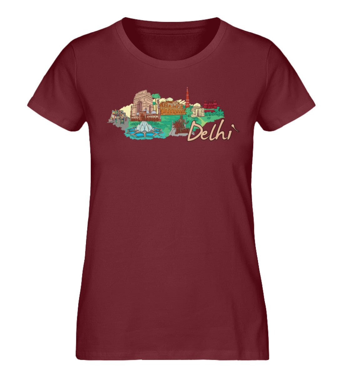 Delhi - Damen Premium Organic Shirt - AQ.Vogue