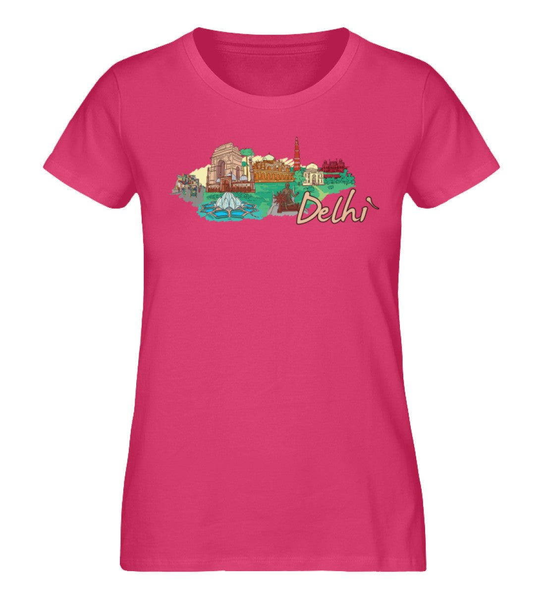 Delhi - Damen Premium Organic Shirt - AQ.Vogue