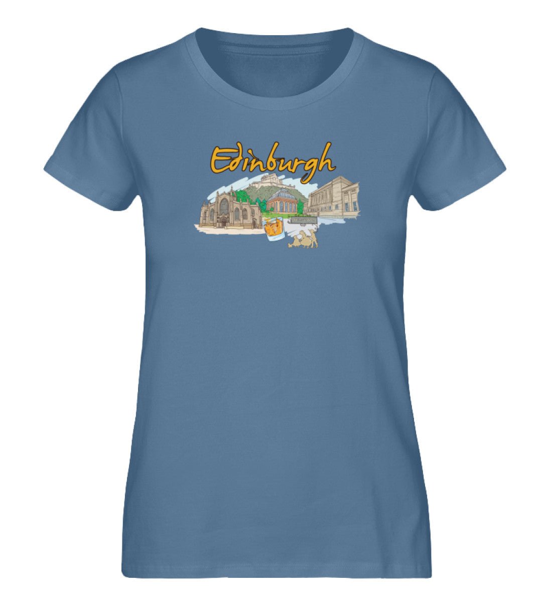 Edinburgh - Damen Premium Organic Shirt - AQ.Vogue