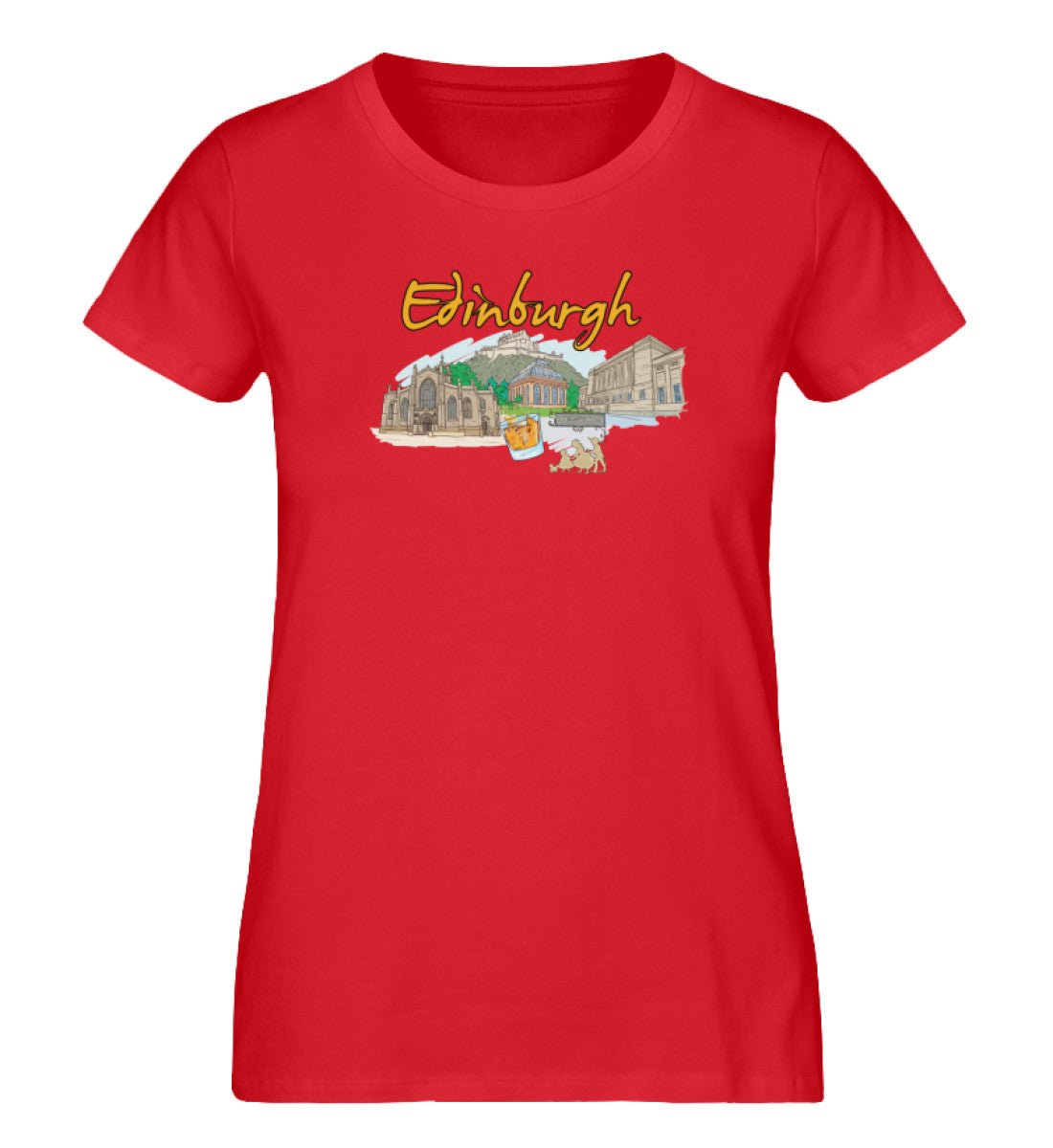 Edinburgh - Damen Premium Organic Shirt - AQ.Vogue