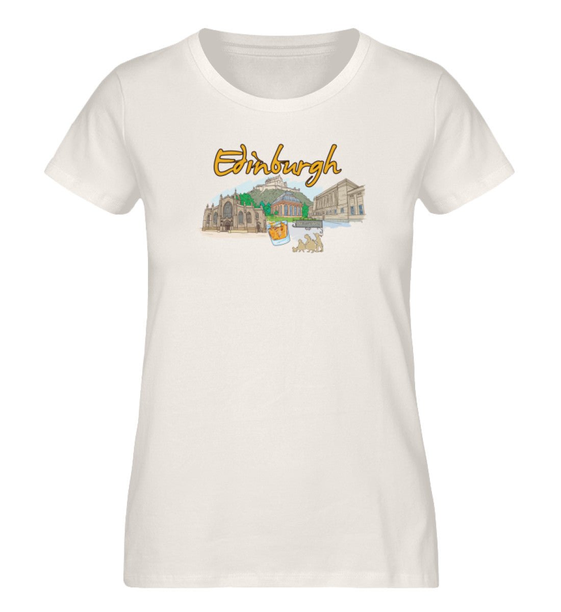 Edinburgh - Damen Premium Organic Shirt - AQ.Vogue