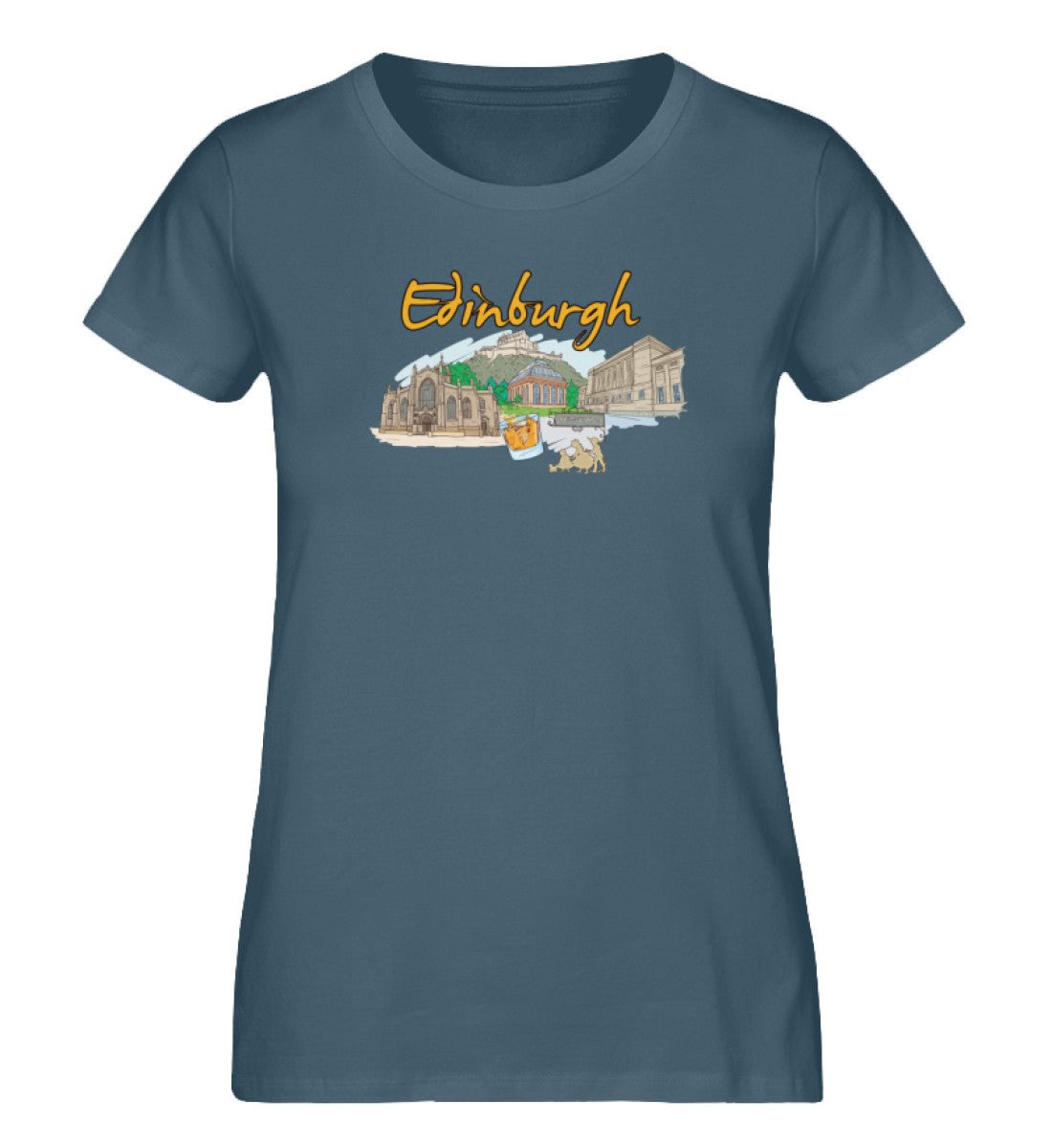 Edinburgh - Damen Premium Organic Shirt - AQ.Vogue
