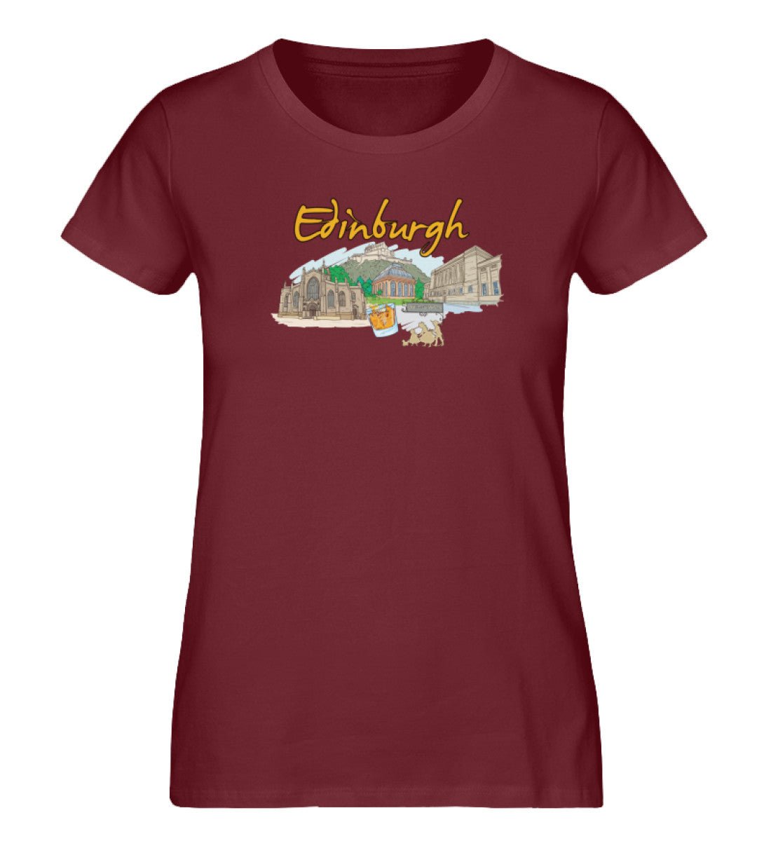 Edinburgh - Damen Premium Organic Shirt - AQ.Vogue