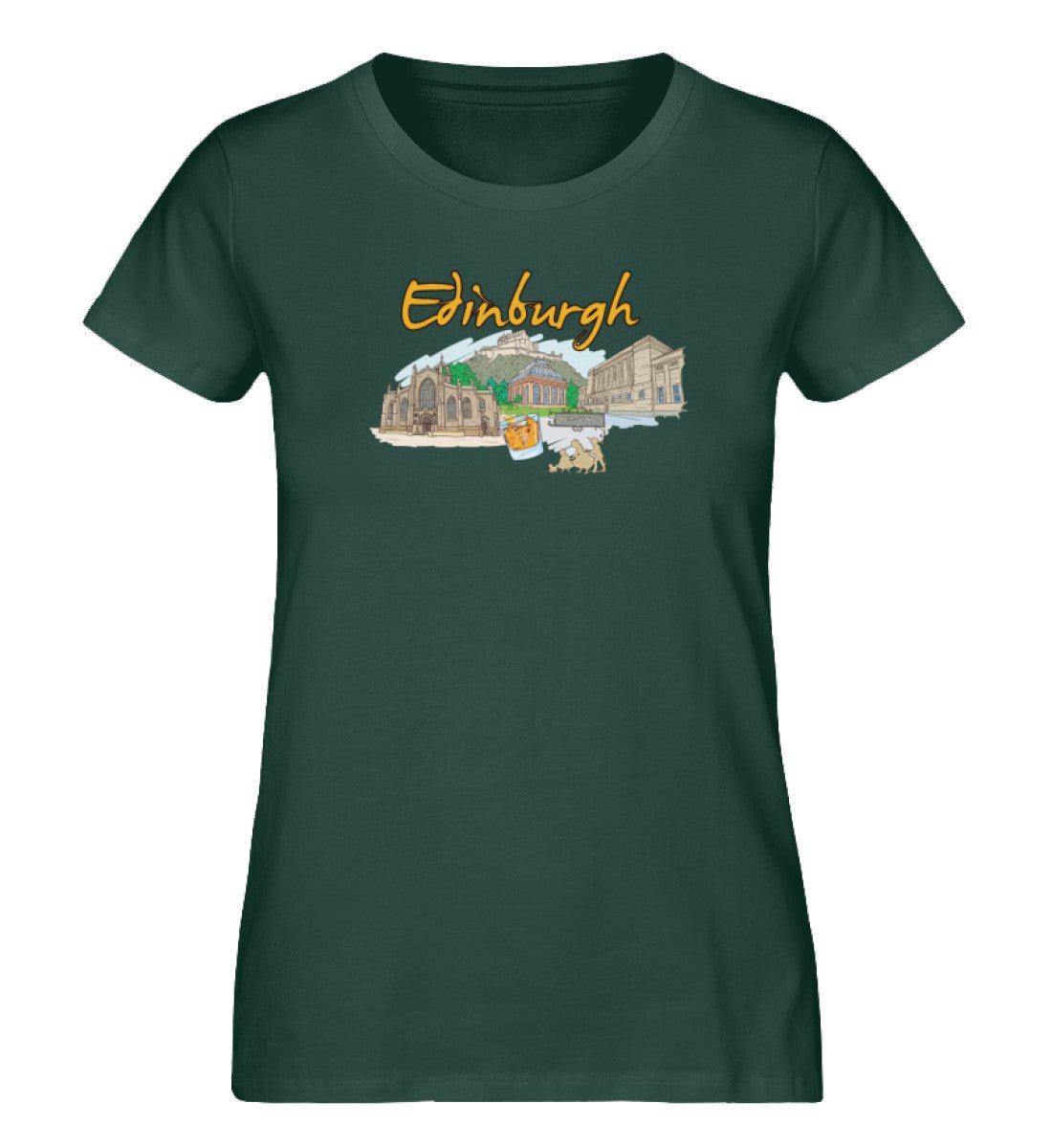 Edinburgh - Damen Premium Organic Shirt - AQ.Vogue