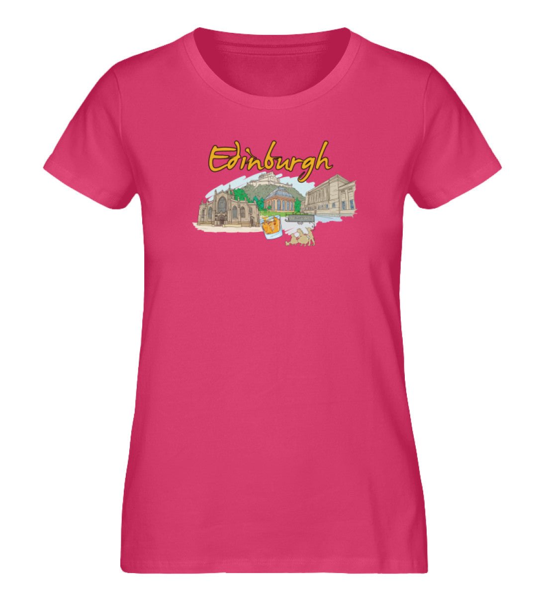 Edinburgh - Damen Premium Organic Shirt - AQ.Vogue
