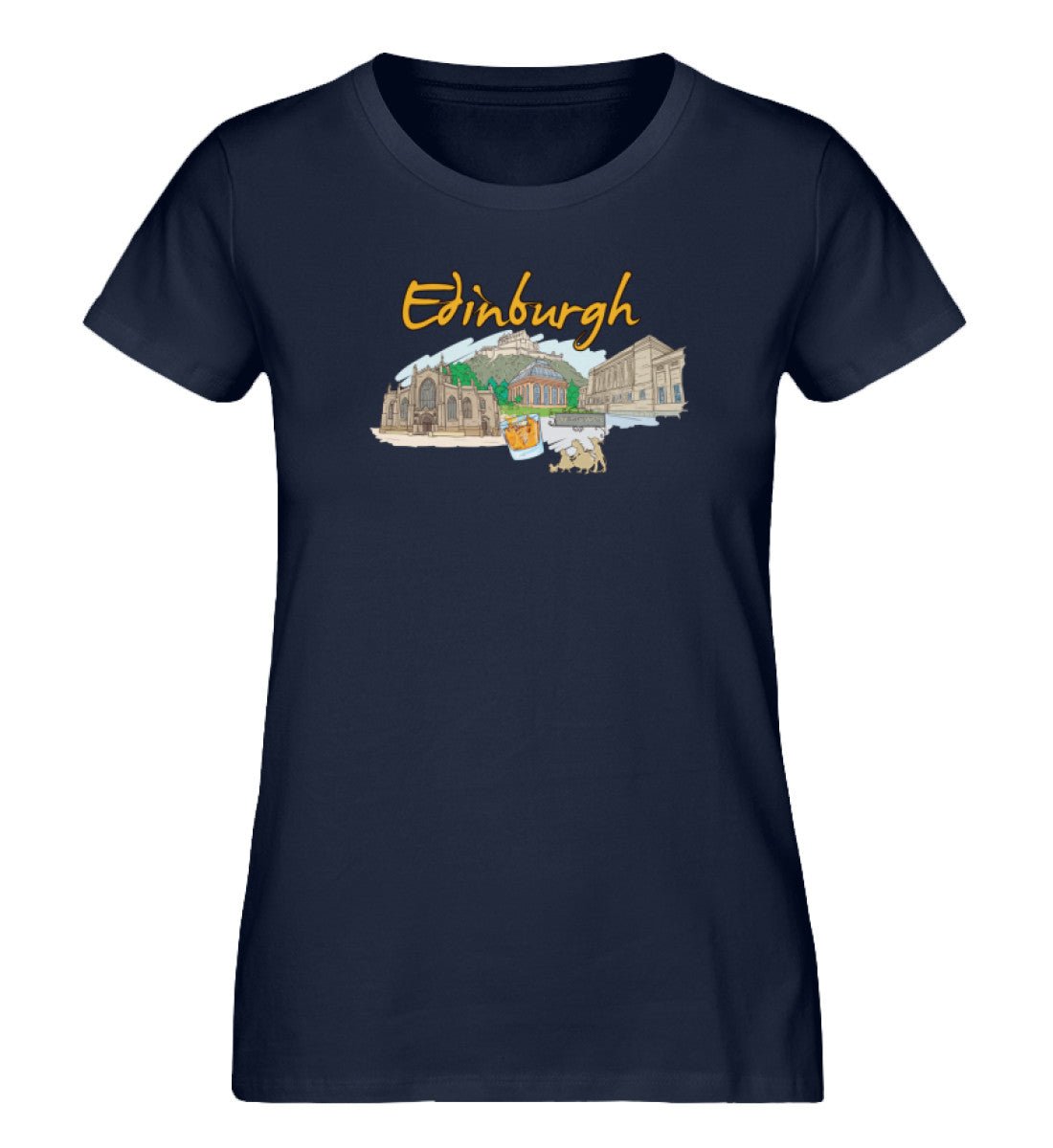 Edinburgh - Damen Premium Organic Shirt - AQ.Vogue